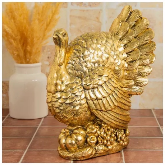 Metallic Turkey Gold - Picture 1 of 4